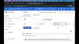 Initializing data systems with products (Cloud Datastore) (Part 2)