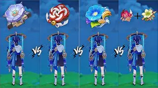 WANDERER Artifacts Comparison - What's the best Artifact's for Wanderer!?? [ Genshin Impact ]