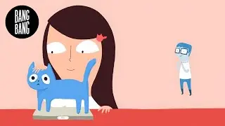 Little girl turns into a crazy cat lady | Animated short film 