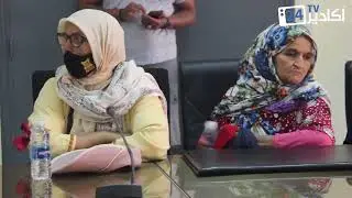 تصريح محمد الونزاري النائب الثاني لرئيس جماعة الدراركة عقب خروج النساء في مسيرة احتجاجية بالدراركة