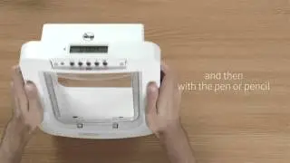 SureFlap Microchip Pet Door - Custom Mode 2 - Rechargeable Batteries