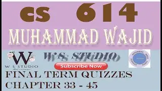 cs614 final exam quizzes ~ cs614