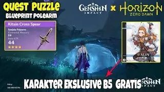 Char B5 Gratis di Update 2.1 - Quest Menghentikan Hujan (INAZUMA) Blueprint Kitain Cross SPEAR