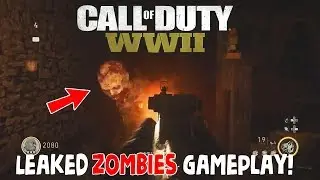 Call of Duty WW2 Zombies Leaked Gameplay!