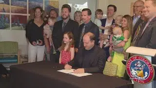 Gov. Jared Polis Signs Order For Vaccination Education
