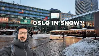 Exploring Oslo, Norway | Winter Vlog | Urdu / Hindi