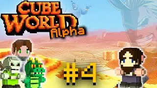 ON A 100% LE BIOME DU DESERT &Agrave; 4 CUBEWORLD #4