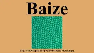 Baize