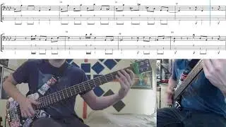 City of Silver Gray - Hiroyuki Namba - Bass Cover with Tab