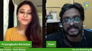 An Evening with Priyangbada।। Timir Biswas ।। Interview  ।। Priyangbada Banerjee