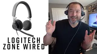 Logitech Zone Wired — обзор и проверка микрофона!