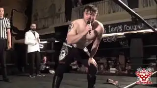 *Battleground Championship* Super Atomic Thunderfrog vs. Scott Story. Pro Wrestling Battleground.