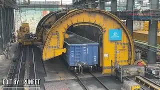 WAGON TIPPLER (C TYPE) #industrial #viralvideo #obra #thyssenkrupp ￼