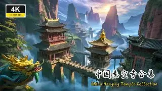 中国最危险的建筑！挑战视觉极限！悬崖峭壁上的信仰之光！--中国神秘寺庙奇观合集-！CHINA 4K