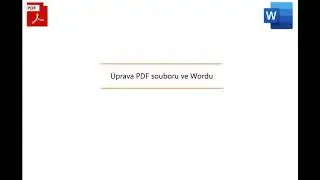 Jak změnit PDF na Word a zpět