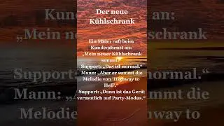 Der neue K&uuml;hlschrank #witzig #witzedestages #lustig #humor #deutschewitze