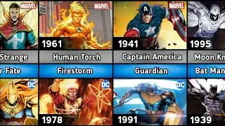 Similar characters in Marvel and DC