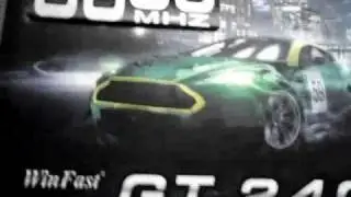 Leadtek GT 240 GDDR5 512MB Unboxing Video