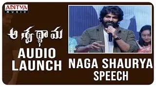 Naga Shaurya Speech @Aswathama Audio Launch |  Mehreen | Sricharan Pakala