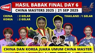 China Masters 2025 Finals: China and Korea Win Overall Titles | Li-Ning China Masters Finals