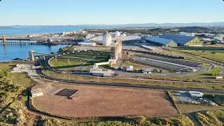 GrainCorp and Fuel Depot Mackay Harbour (Drone)