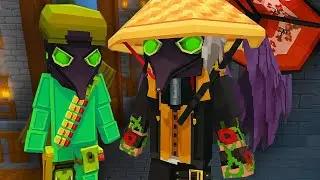 Plague doctor mask Team ☠😱MineFun io Sky Wars 🔥👀#36