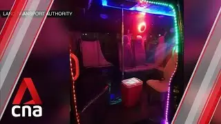 LTA impounds six illegally modified party buses