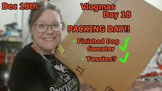 Katts Loops & Lore | Vlogmas Day 18 | Wrapping and Shipping