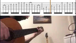 Eugene&rsquo;s Trick Bag - Crossroads 🎸 Fingerstyle Guitar + TABs on Screen!