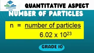 NUMBER OF PARTICLES CHEMISTRY | GRADE 10 | QUANTITATIVE ASPECT