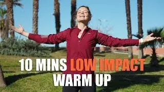 Beginner warm up/low impact workout - 10 mins | Dr Lena - Sport Health Science