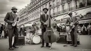 French Manouche Jazz | Vintage Paris Street Swing with Live Gypsy Band 🎷🎩