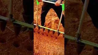 creative tool for making holes for planting seeds #shorts
