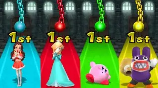【マリオパーティ9】特別なキャラクターの登場！ポリーン、ロゼッタ、カービィ、ナビット