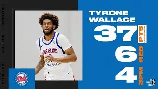 Tyrone Wallace With Career-High 37 Points vs. Motor City Cruise