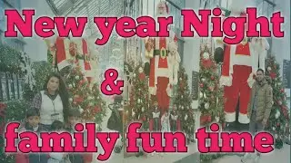 Lots of fun with kids and celebrate the new year Night 