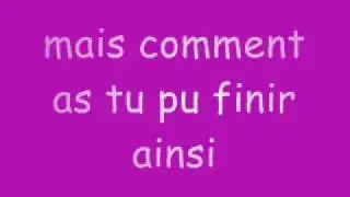 Shy'm T'es Parti [+Lyrics]