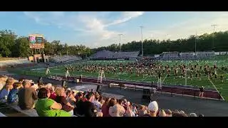 Dobyns-Bennett High School Marching Band 2025 community Preview Halftime Show 