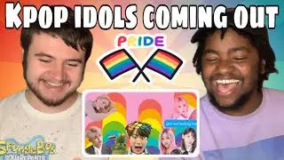 'KPOP IDOLS COMING OUT 🌈 WITHOUT TRYING’ REACTION