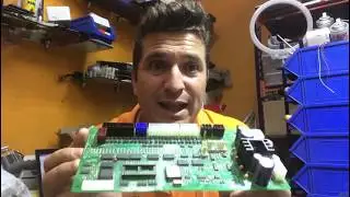 maquina vending  no funciona . solucion en placa electronica mosfet quemado