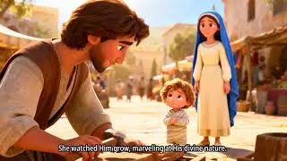 The Angel & The Baby 🌟 The Story of Jesus' Birth | Bible Stories for Toddlers