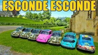 ESCONDE ESCONDE DE BARATINHA - LEITE QUENTE ESTAVA MUITO ENGRAÇADO RS - FORZA HORIZON 4 - GAMEPLAY