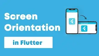 How to set and lock screen orientation in Flutter 