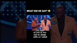 HILARIOUS Family Feud moment by NFL legend Bruce Smith #shorts #familyfeud #steveharvey #nfl #funny