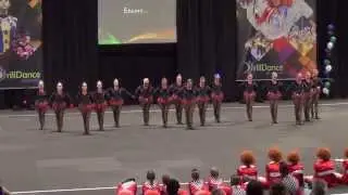 Black Diamond Seniors - 2014 Australian DrillDance Championships- Thematic Drill, 1st Place