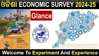 Odisha Economic Survey 2024-25 Glance #ossc #osssc #opsc #odishapolice
