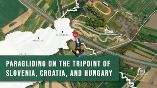 Paragliding on the tripoint of Slovenia, Croatia, and Hungary, Winch G8