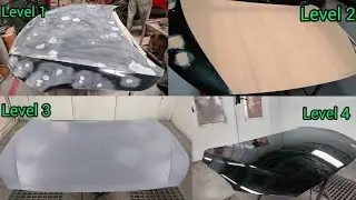 putty apply process ( putty dry sanding porcess) primer apply process # colour painting porcess #
