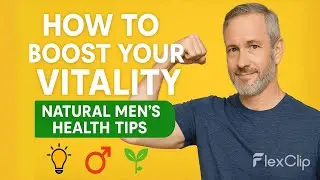 How To Boost Your Vitality: Natural Men's Health Tips! 💪🌱