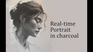 Real Time Portrait Drawing - another one of my lessons real time